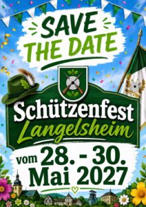 Save the Date Schützenfest 2027